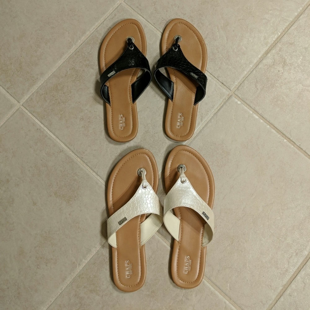 SOLD - Chaps sandles